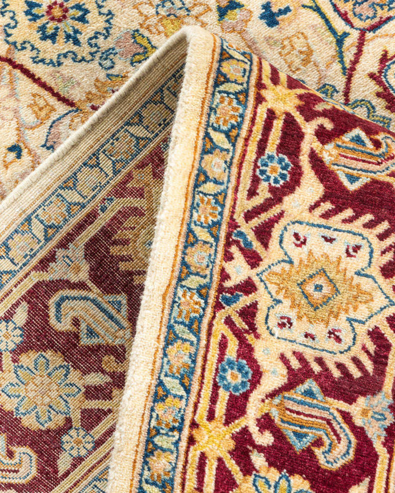 MOGUL, Hand Knotted Area Rug 6' 3" X 4' 1"