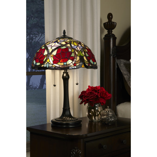 Larissa 2-Light Table Lamp, Vintage Bronze