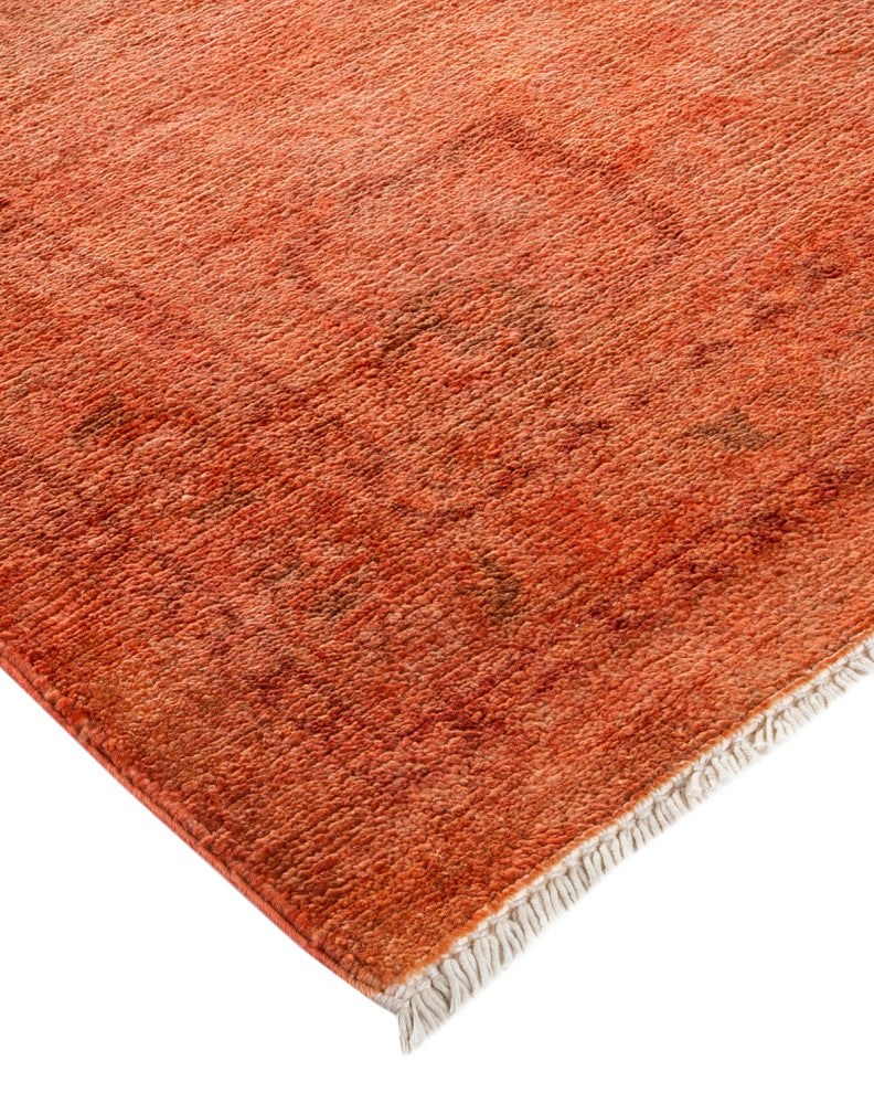Vibrance, One-of-a-Kind Handmade Area Rug Orange, 15'1"x12'1"