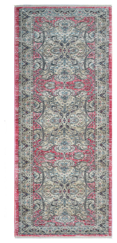 MACHINE MADE POLYESTER AREA RUGS  -Black Red Color, Oriental ,Living room rugs