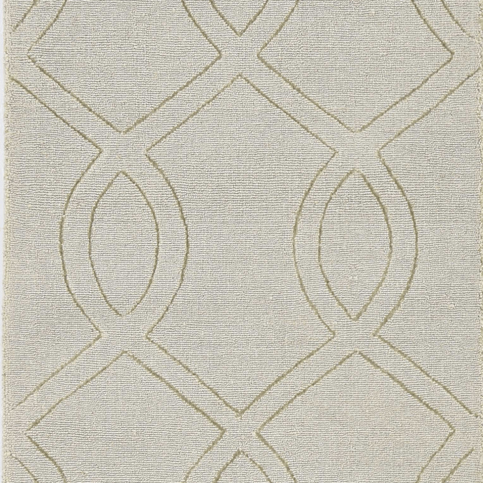 90 X 114 Seafoam Polyester Rug
