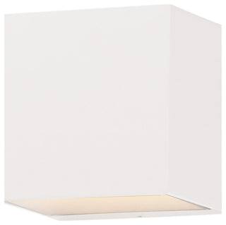 ET2 E23216 Blok 5" Tall LED Outdoor Wall Sconce - White
