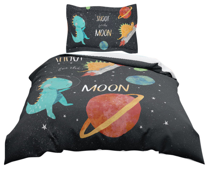Space-O-Saurus Moon Comforter