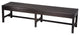 Barbados Rectangular Patio Dining Table, 4 Chairs and 1 Bench Terracotta