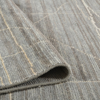 Anna Maneux Area Rug, Gray, 9' x 12', Geometric