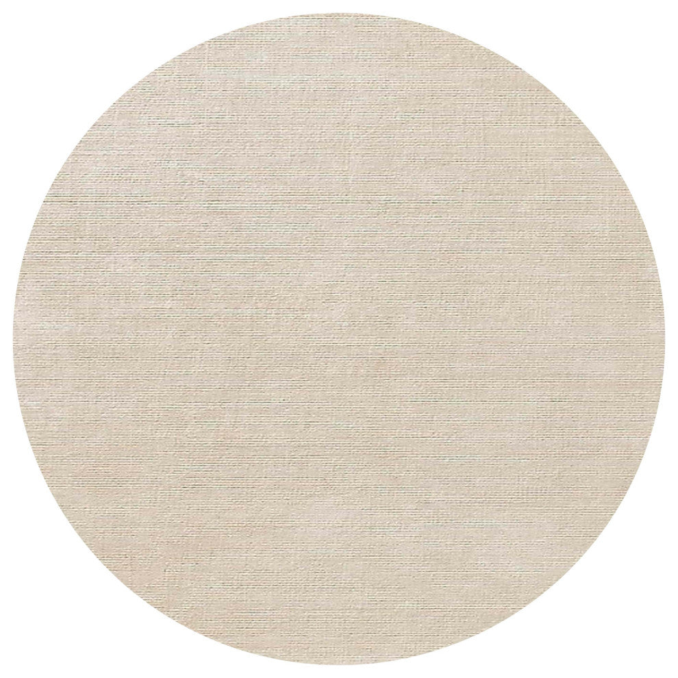 Ahgly Company Indoor Round Mid-Century Modern Area Rugs, 7' Round