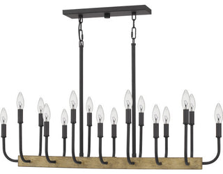 Coda 16-Light Island Light, Matte Black