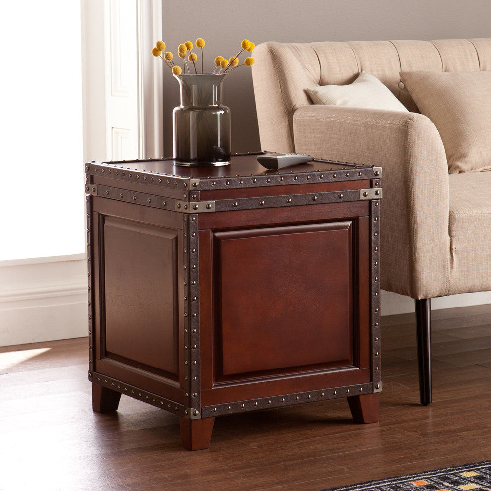 Callyan Trunk End Table