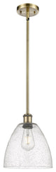 Innovations 516-1S-AB-GBD-94 1-Light Mini Pendant, Antique Brass