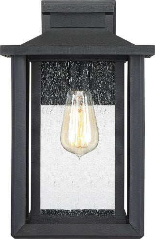 Quoizel WKF8409EK One Light Outdoor Wall Lantern Wakefield Earth Black