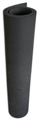 Rubber-Cal "Recycled Rubber Flooring" - 1/4" x 4ft x 8ft rolls - Black