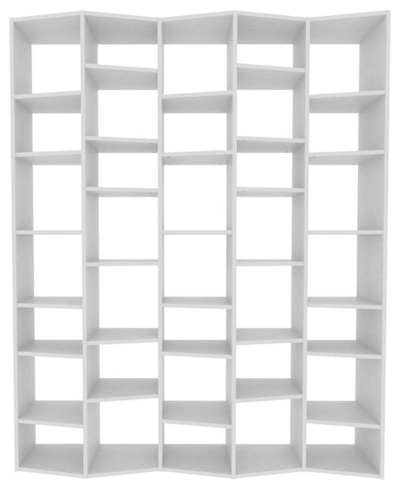 Valsa Composition 2012-004 Shelving Unit, Pure White