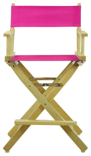 024" Director's Chair Natural Frame-Magenta Canvas