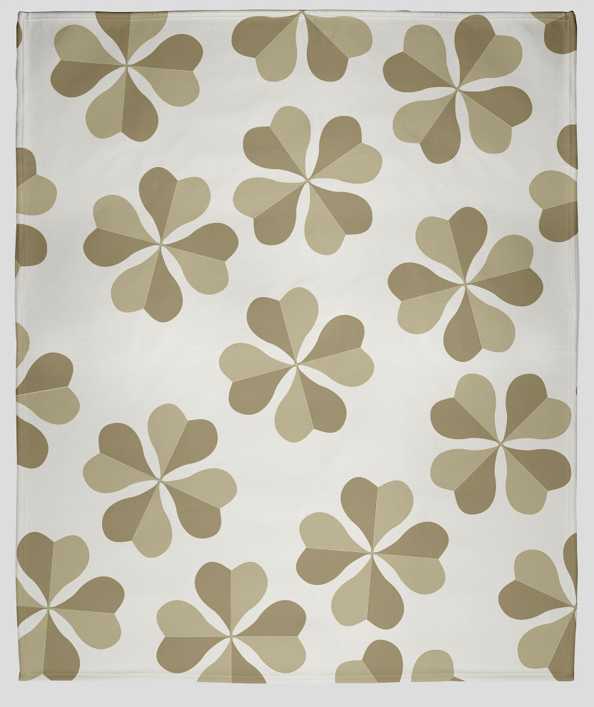 60 x 80 in Lucky Patch St. Patrick's Day Throw Blanket, Sustainable Green