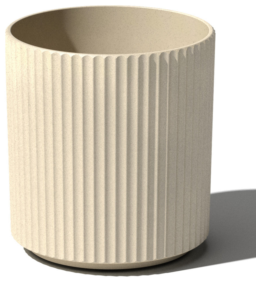 Veradek Demi Series Planter, Sand, 16", 1 Pack