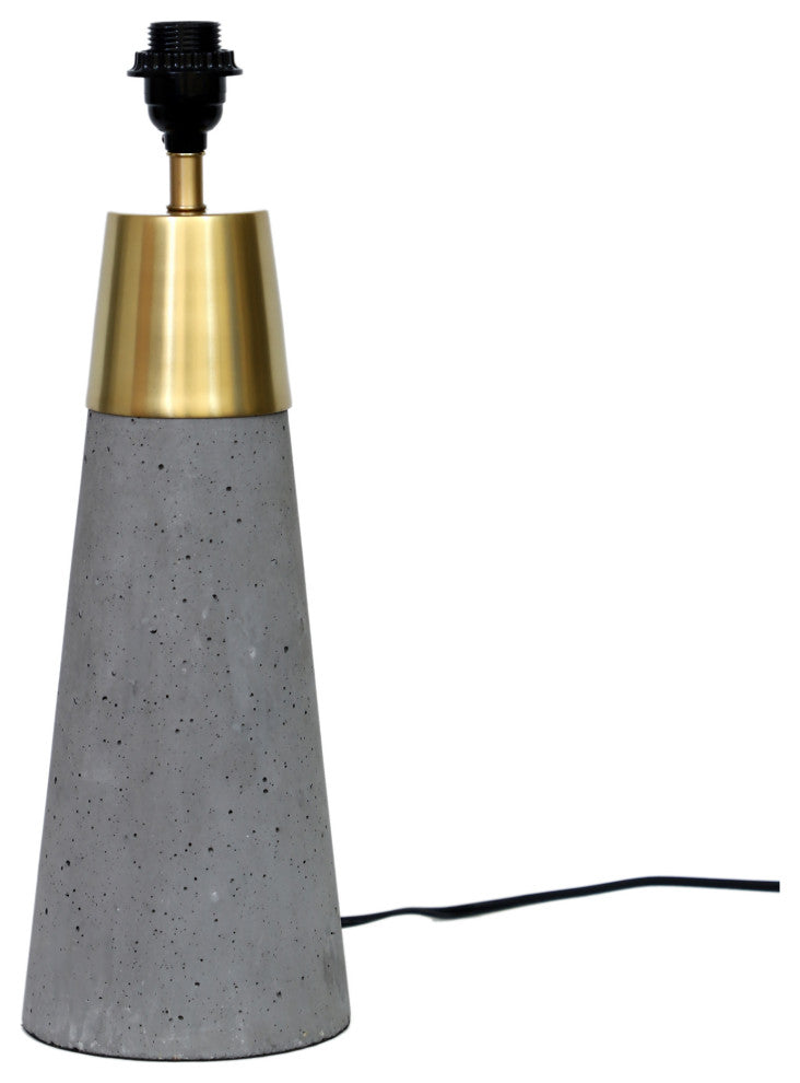 Contemporary Savoy Table Lamp - Grey