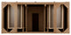 Bristol 48" Single Vanity Whitewashed Walnut, Ethereal Noctis Quartz