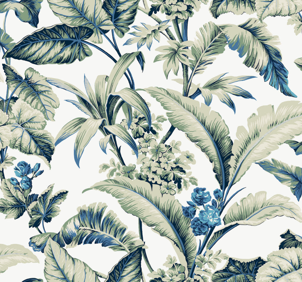 Mystic Isle Multicolor Wallpaper