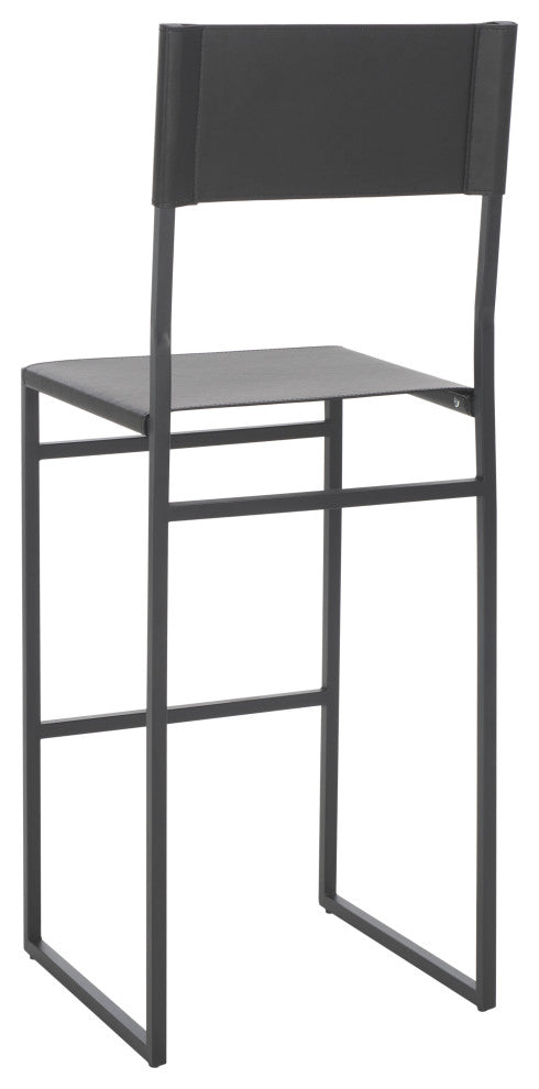 Safavieh Layne Barstool, Black, Black