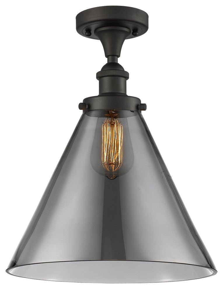 Innovations Lighting 916-1C-OB-G43-L X-Large Cone 1 Light Semi-Flush Mount