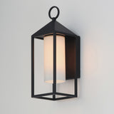 Maxim 30072 Aldous 17" Tall Outdoor Wall Sconce - Black