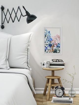 "Rose Bloom" Framed Painting Print, 16"x24"