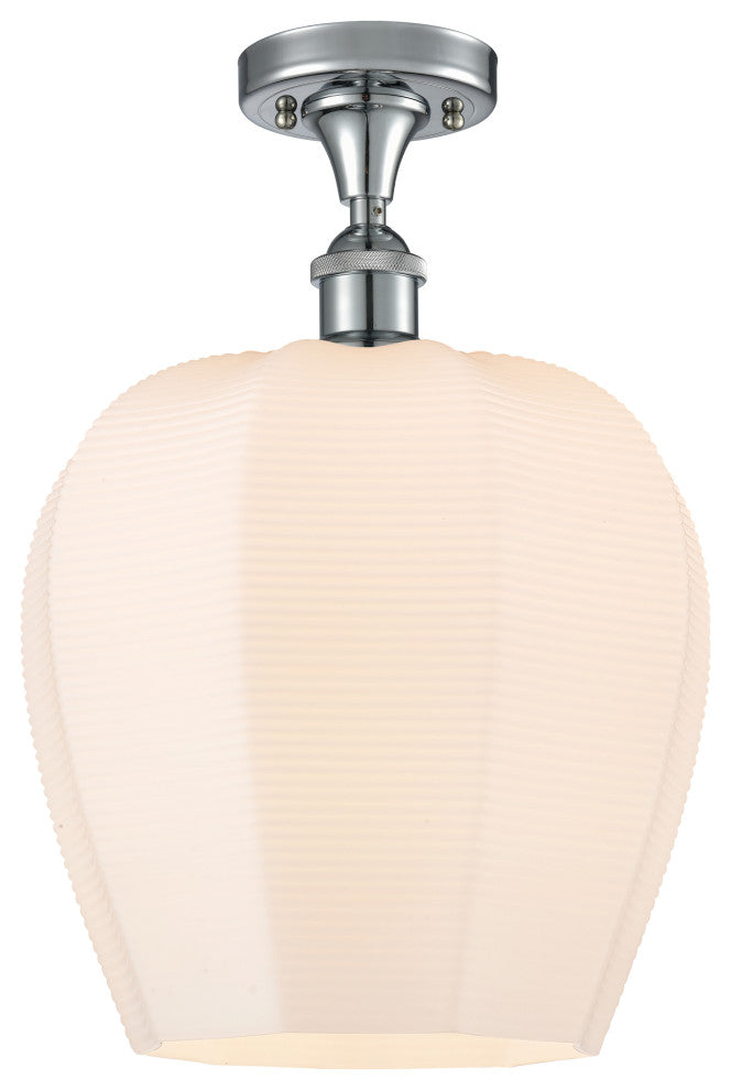 Innovations 516-1C-PC-G461-12-LED 1 Light Semi-Flush Mount, Polished Chrome