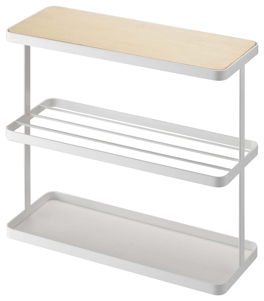 Tower Side Table, White