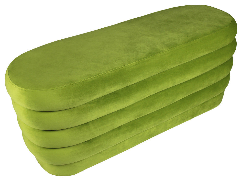 Thor Oval Ottoman, Fern