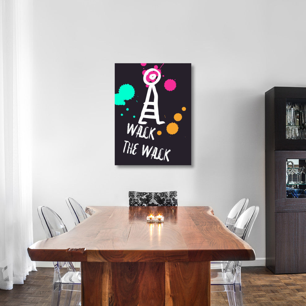 "Walk The Walk Poster 2" Fine Art Print