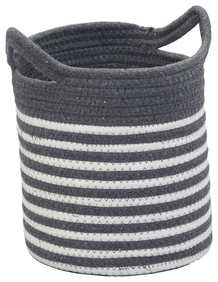 Striped Cotton Basket Set