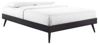 Margo King Wood Platform Bed Frame MOD-6231-BLK