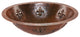 Premier Copper Products BSP2_LO19FFLDB 19" Fleur De Lis Copper Sink Package
