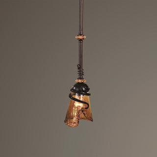 Uttermost Vitalia 1 Light Mini Pendant, Oil Rubbed Bronze Metal