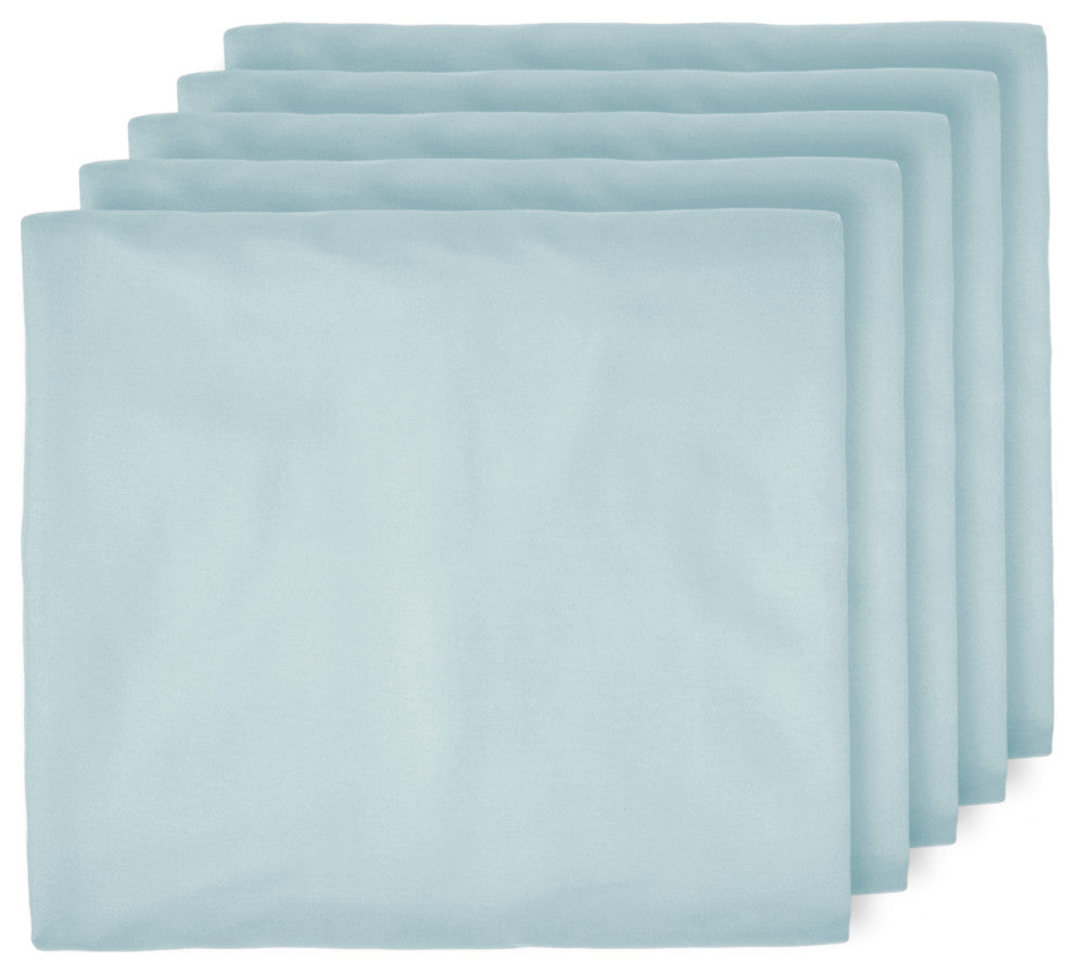 Bare Home Microfiber Fitted Sheets - Set of 5, Light Blue, Queen