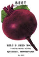 Beet: Detroit Dark Red- Gallery Wrapped Canvas Art 28" x 42"