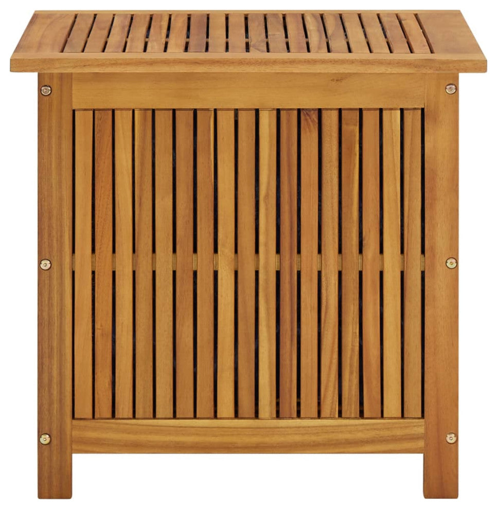 vidaXL Garden Storage Box 23.6"x19.7"x41.7" Solid Acacia Wood