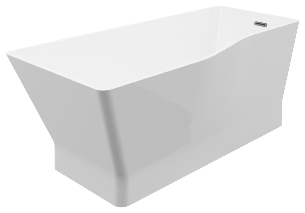 Riga-67" Freestanding Tub No Faucet
