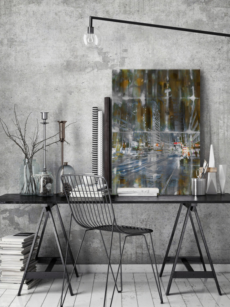 "End of the Street" Print on Canvas, 16"x24"