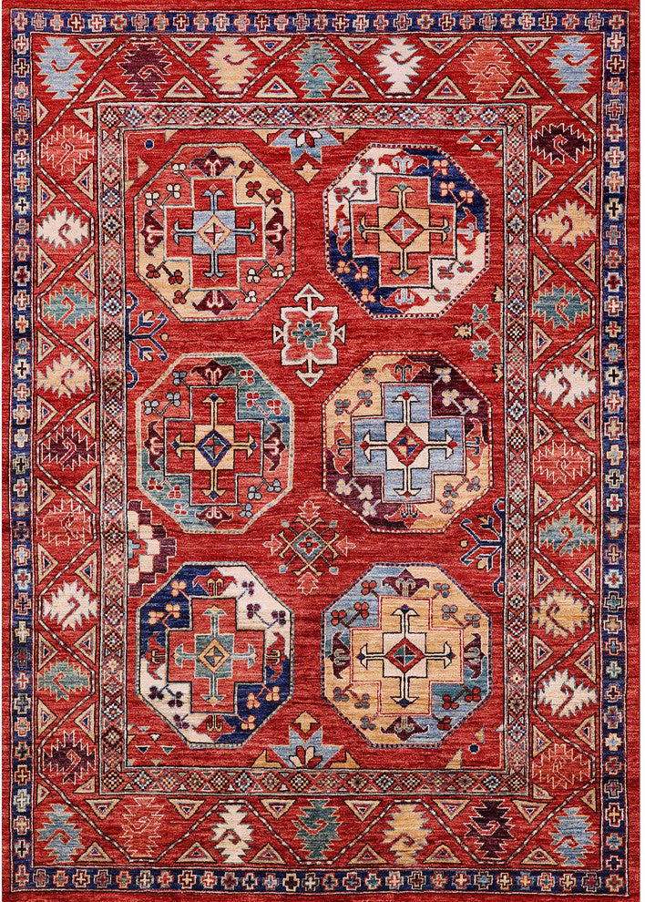 Ahgly Company Indoor Rectangle Mid-Century Modern Area Rugs, 2' x 5'