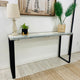 Barn Walls Bedroom Console Table Accent Table, Handcrafted, Farmhouse Mix, 58" Length