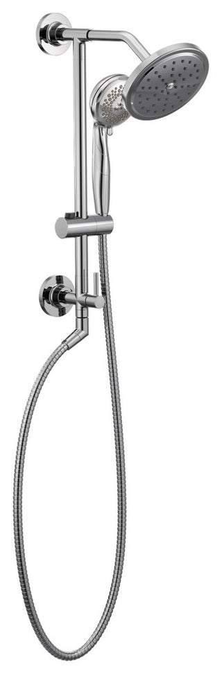 Moen Matte Black Shower Only, Chrome