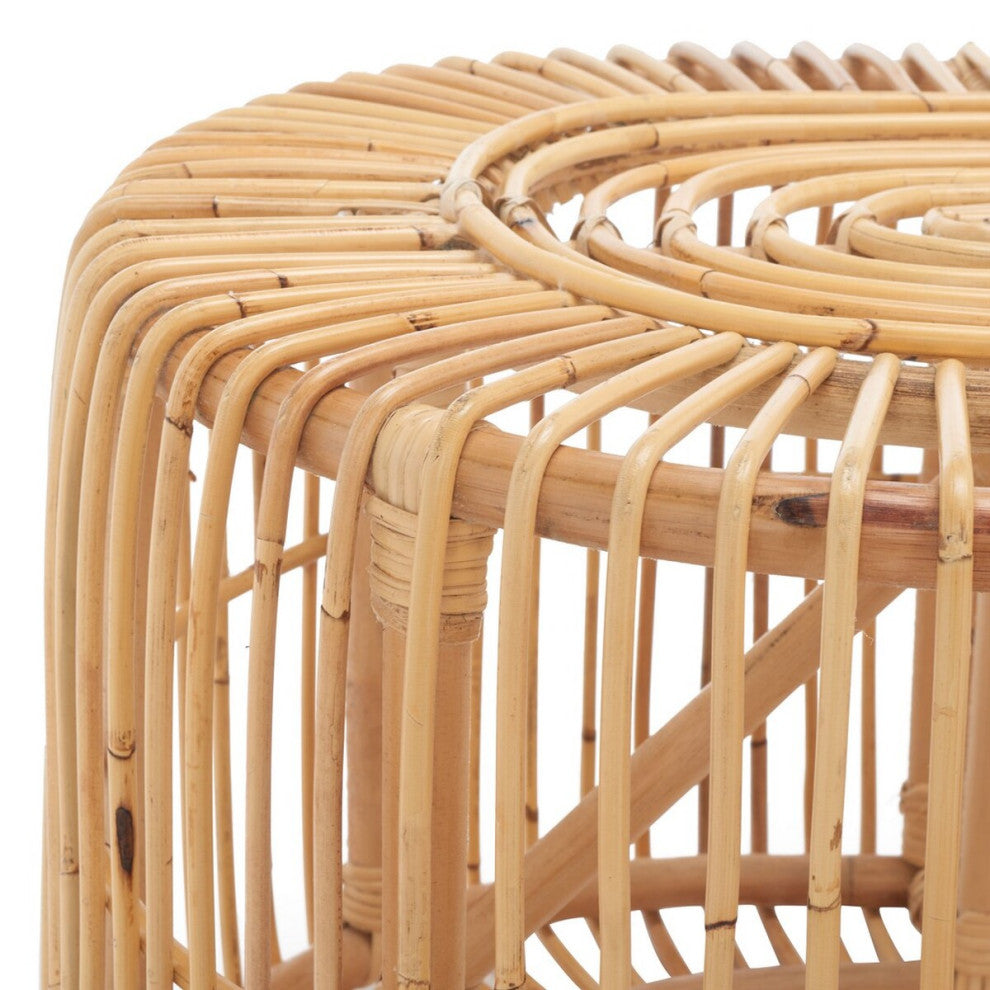 Safavieh Jabez Oval Coffee Table, Honey Natural