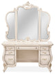 Platine de Royale Vanity & Mirror Set - Champagne