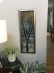 Original Tree, Reverse Painting, on Acrylic Panel, Framed by Tammy Pace