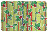 Laural Home Festive Mistletoe Memory Foam Rug