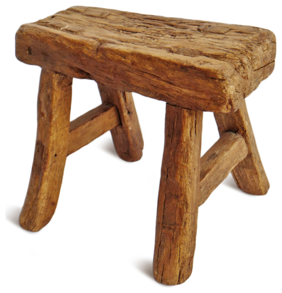 Consigned Small Chinese Work Stool