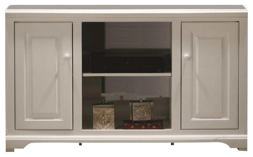 Eagle Furniture 55" Savannah Thin-Screen Entertainment Console, Burnt Cinnamon