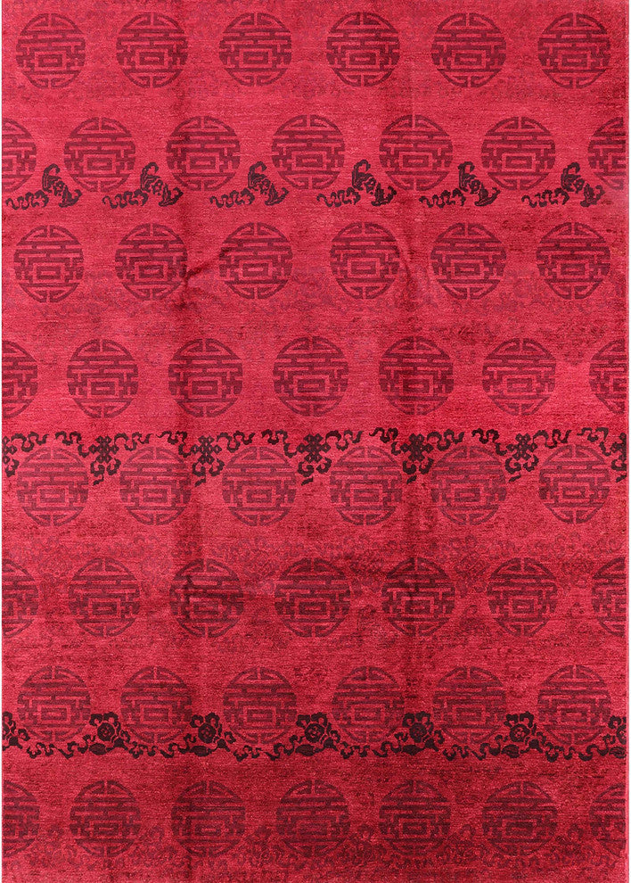 Ahgly Company Indoor Rectangle Mid-Century Modern Area Rugs, 5' x 8'
