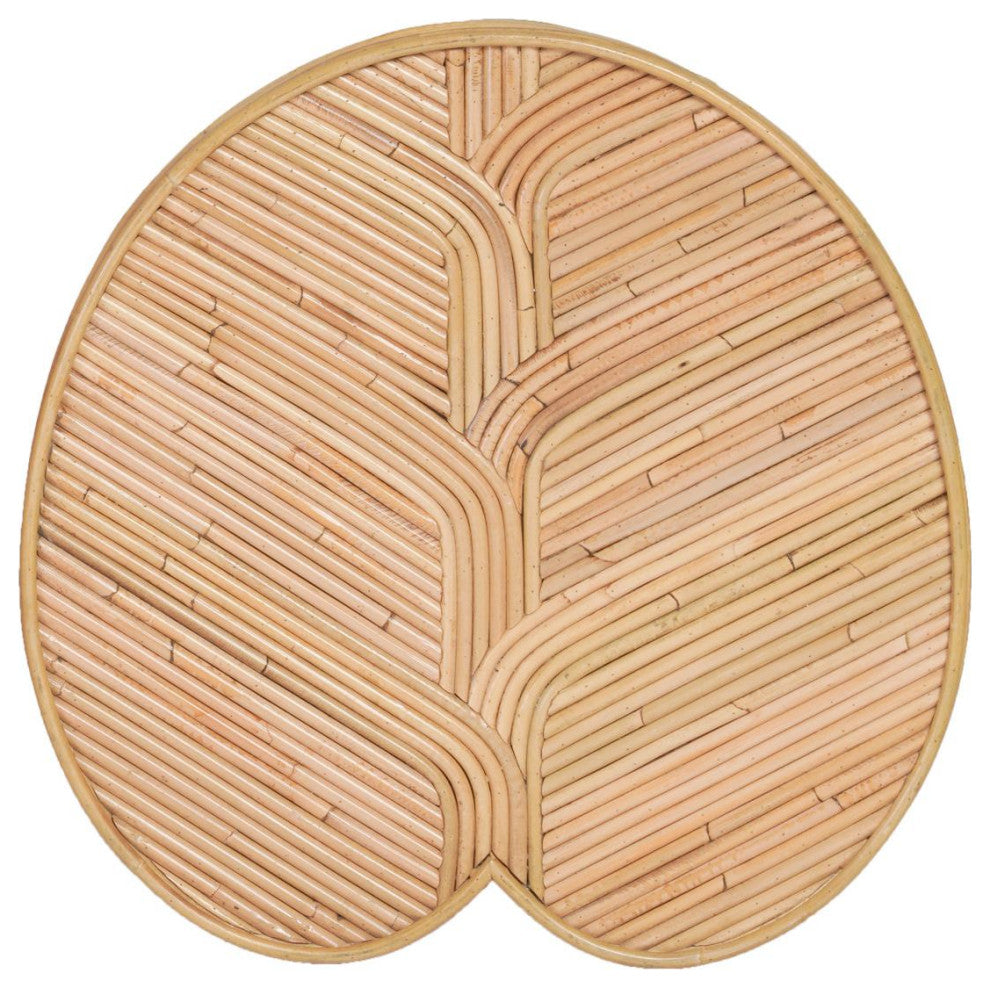 Felicia Short Lilypad Side Table - Natural